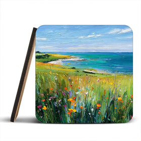 Beachy Blossoms Coaster Set Beachy Blossoms Coaster Set wall art product David Alexander Elder