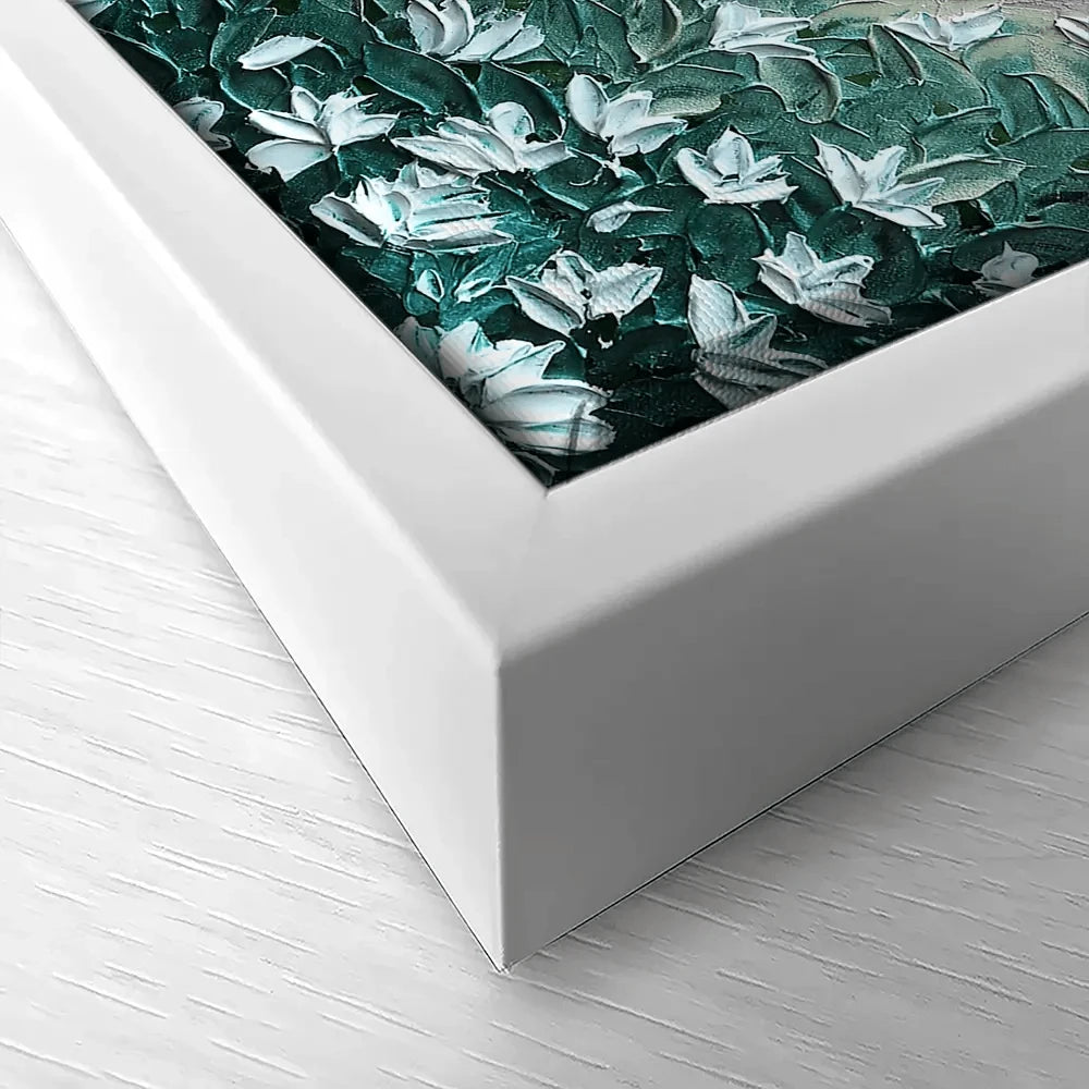 Beachy Flowers Canvas Print Beachy Flowers Canvas Print wall art product Nada Khatib