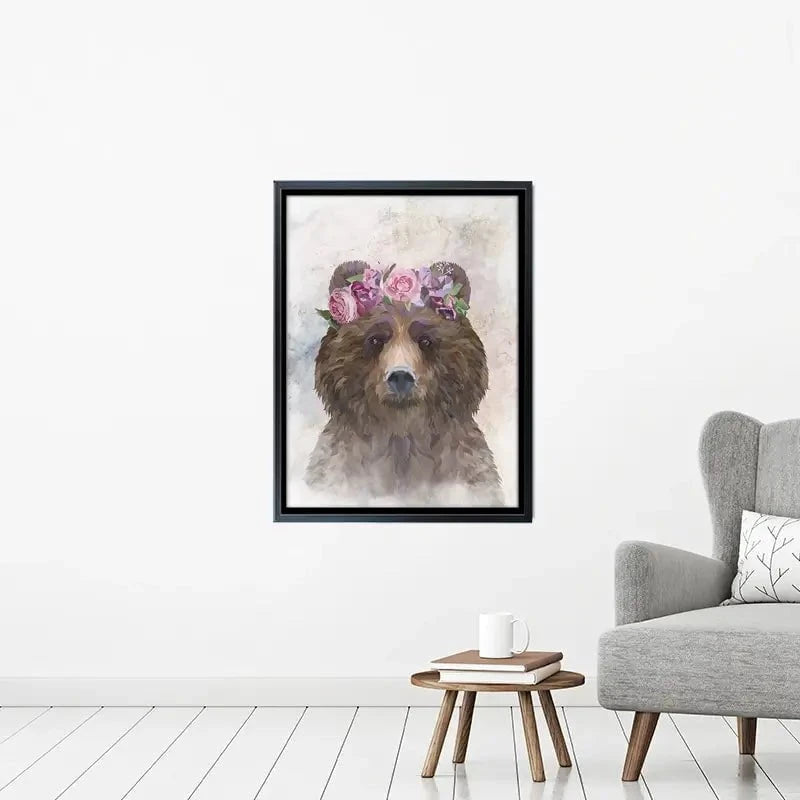 Bear Haze Canvas Print Bear Haze Canvas Print wall art product Sarah Manovski