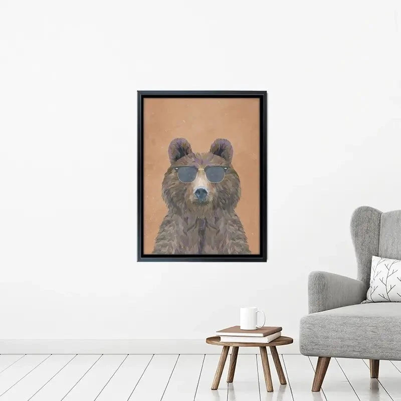 Beary Nice To Meet You Canvas Print Beary Nice To Meet You Canvas Print wall art product Sarah Manovski