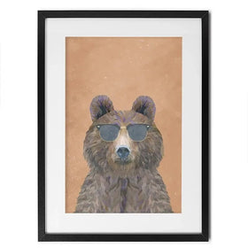 Beary Nice To Meet You Framed Art Print Beary Nice To Meet You Framed Art Print wall art product Sarah Manovski