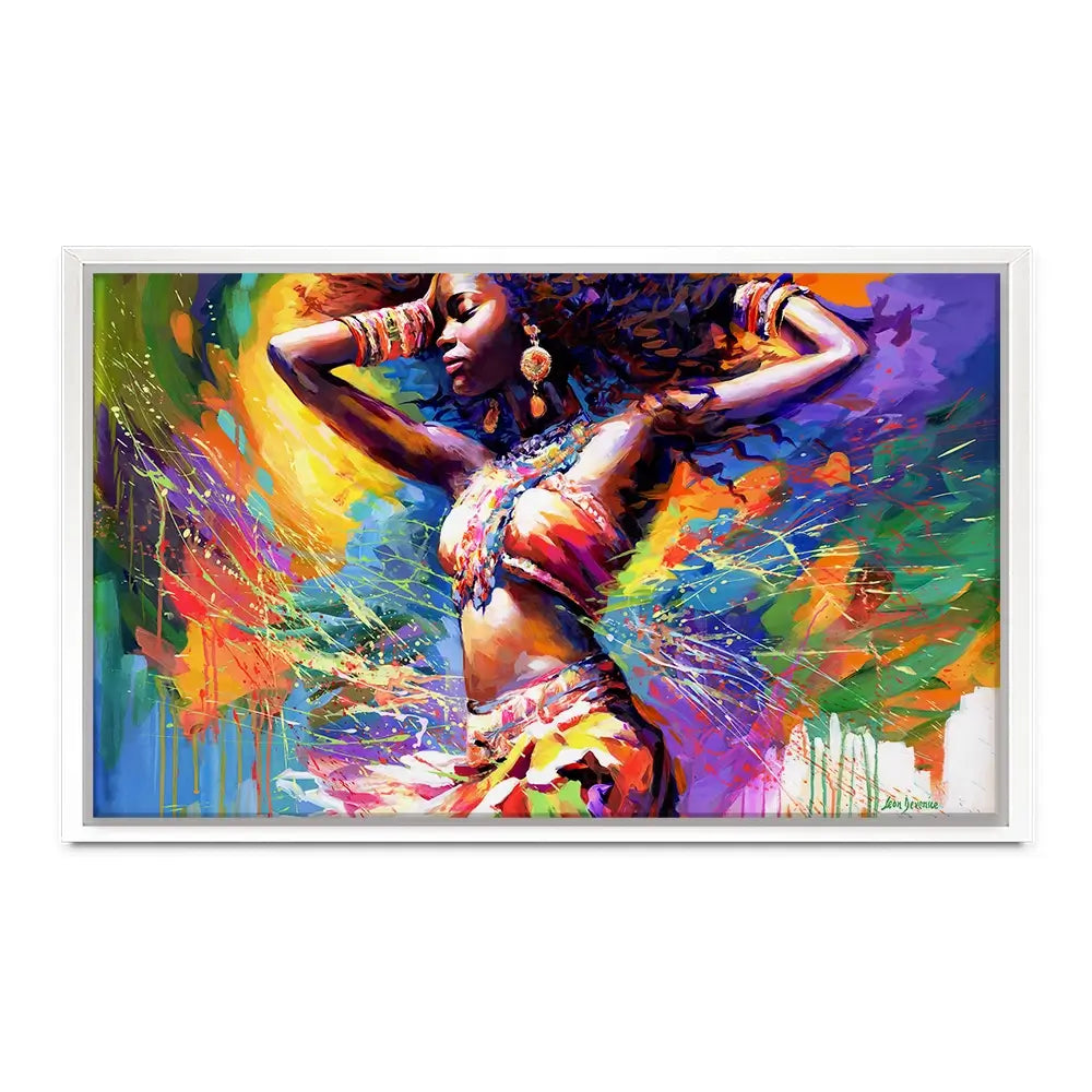 Beautiful African Woman Oversized Canvas Print Beautiful African Woman Oversized Canvas Print wall art product Art Print Shop