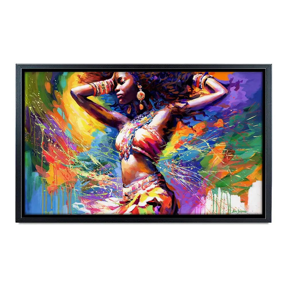 Beautiful African Woman Oversized Canvas Print Beautiful African Woman Oversized Canvas Print wall art product Art Print Shop