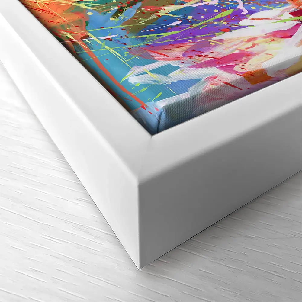Beautiful African Woman Square Canvas Print Beautiful African Woman Square Canvas Print wall art product Leon Devenice