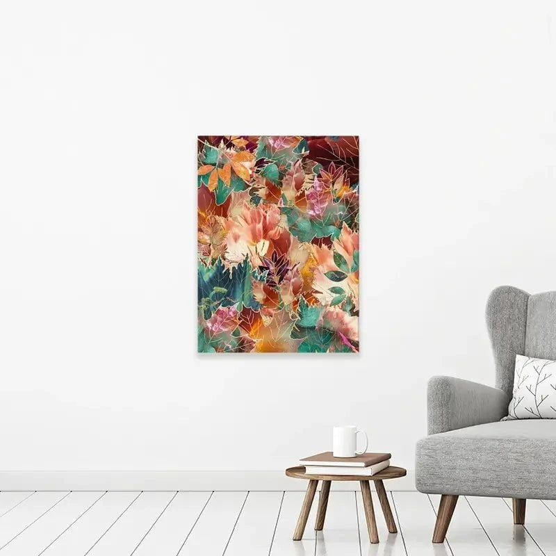 Beautiful Autumn Leaves Canvas Print Beautiful Autumn Leaves Canvas Print wall art product Sarah Manovski