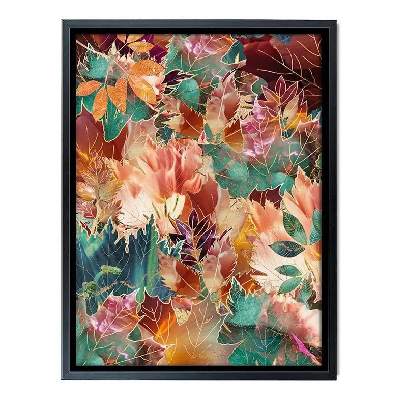 Beautiful Autumn Leaves Canvas Print Beautiful Autumn Leaves Canvas Print wall art product Sarah Manovski