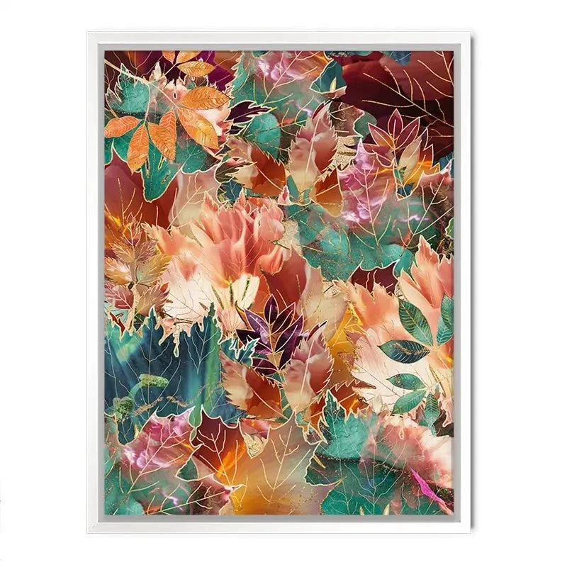 Beautiful Autumn Leaves Canvas Print Beautiful Autumn Leaves Canvas Print wall art product Sarah Manovski