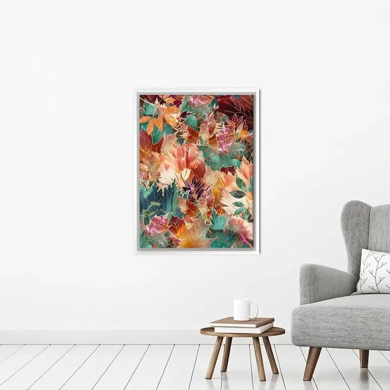 Beautiful Autumn Leaves Canvas Print Beautiful Autumn Leaves Canvas Print wall art product Sarah Manovski