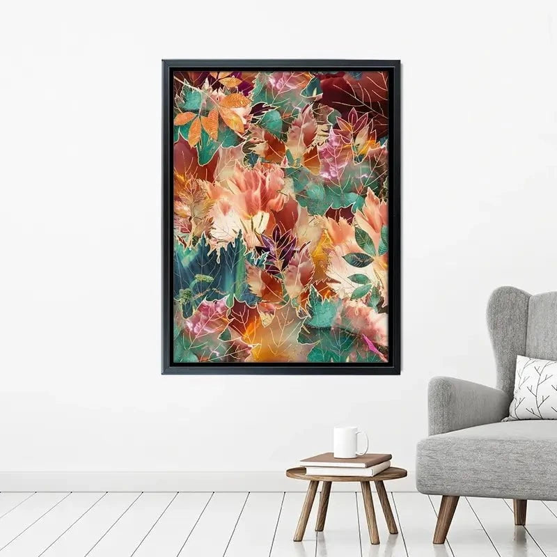 Beautiful Autumn Leaves Canvas Print Beautiful Autumn Leaves Canvas Print wall art product Sarah Manovski