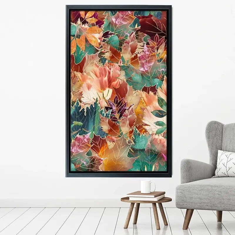 Beautiful Autumn Leaves Canvas Print Beautiful Autumn Leaves Canvas Print wall art product Sarah Manovski