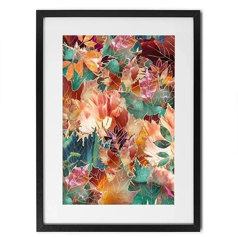 Beautiful Autumn Leaves Framed Art Print Beautiful Autumn Leaves Framed Art Print wall art product Sarah Manovski