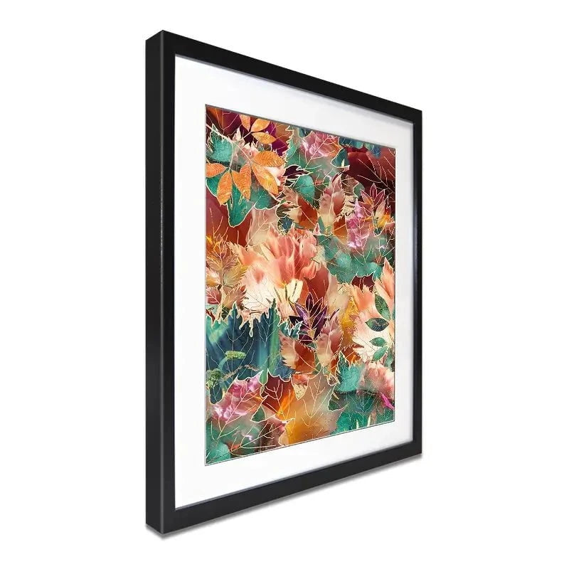 Beautiful Autumn Leaves Framed Art Print Beautiful Autumn Leaves Framed Art Print wall art product Sarah Manovski