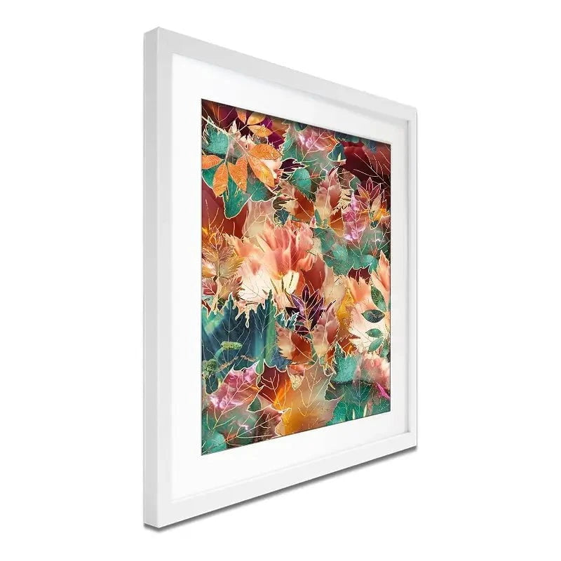 Beautiful Autumn Leaves Framed Art Print Beautiful Autumn Leaves Framed Art Print wall art product Sarah Manovski