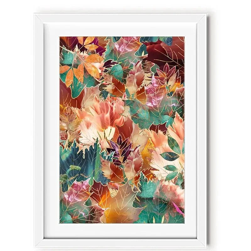 Beautiful Autumn Leaves Framed Art Print Beautiful Autumn Leaves Framed Art Print wall art product Sarah Manovski