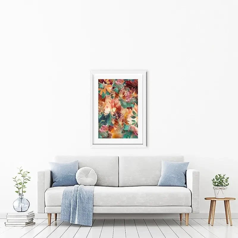 Beautiful Autumn Leaves Framed Art Print Beautiful Autumn Leaves Framed Art Print wall art product Sarah Manovski