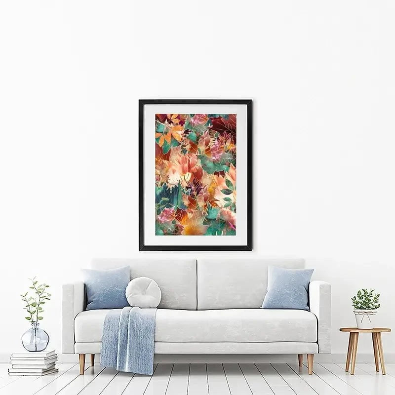 Beautiful Autumn Leaves Framed Art Print Beautiful Autumn Leaves Framed Art Print wall art product Sarah Manovski