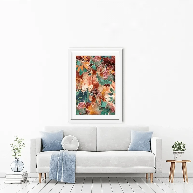 Beautiful Autumn Leaves Framed Art Print Beautiful Autumn Leaves Framed Art Print wall art product Sarah Manovski