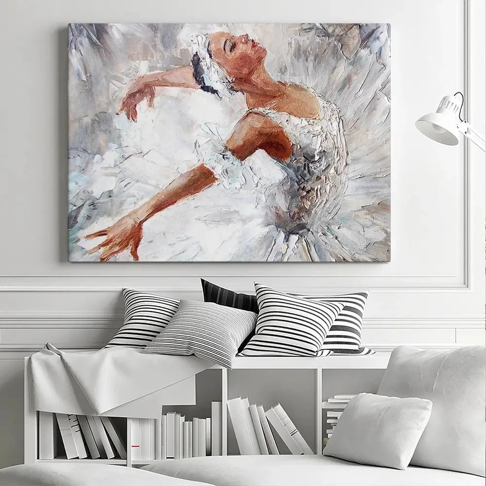 Beautiful Ballerina Canvas Print Beautiful Ballerina Canvas Print wall art product Maria Bo / Shutterstock