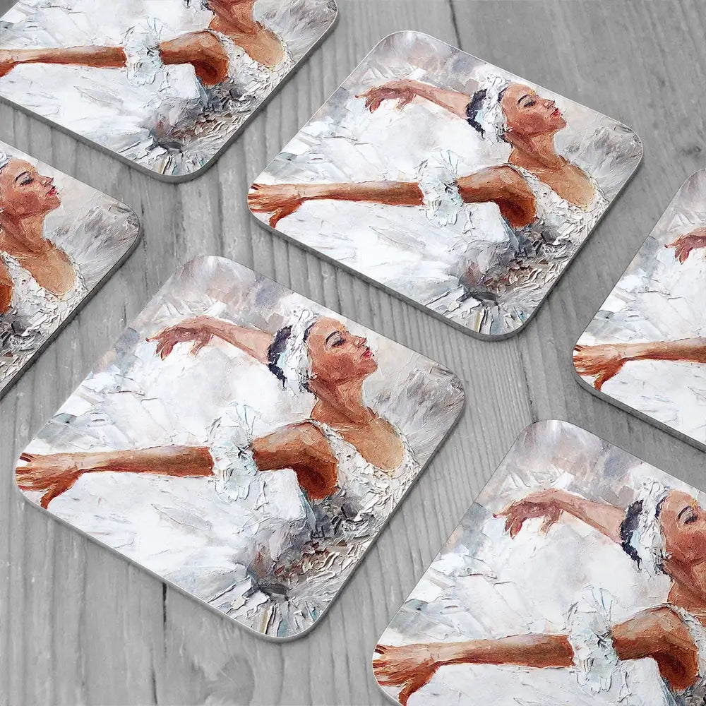 Beautiful Ballerina Coaster Set Beautiful Ballerina Coaster Set wall art product Maria Bo / Shutterstock