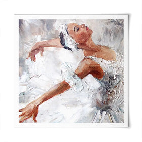 Beautiful Ballerina Square Art Print Beautiful Ballerina Square Art Print wall art product Maria Bo / Shutterstock