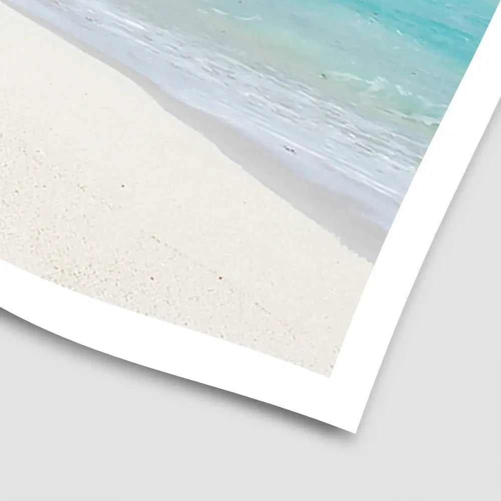 Beautiful Beach Scene Art Print Beautiful Beach Scene Art Print wall art product Ligia Aguilar / Shutterstock
