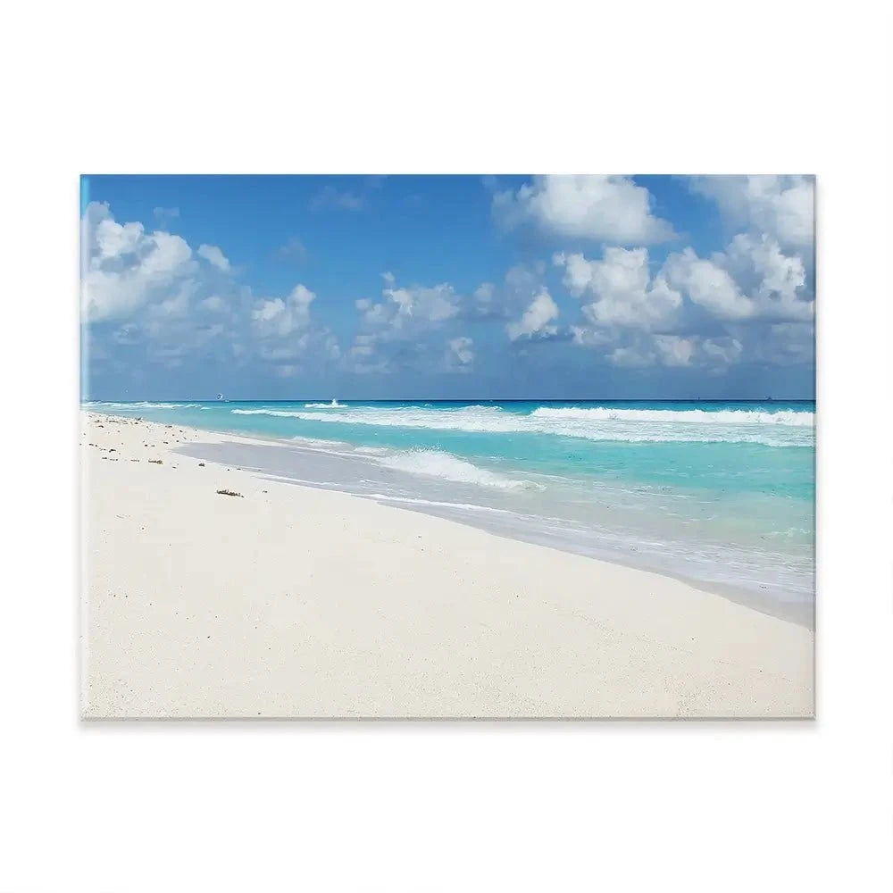 Beautiful Beach Scene Canvas Print Beautiful Beach Scene Canvas Print wall art product Ligia Aguilar / Shutterstock