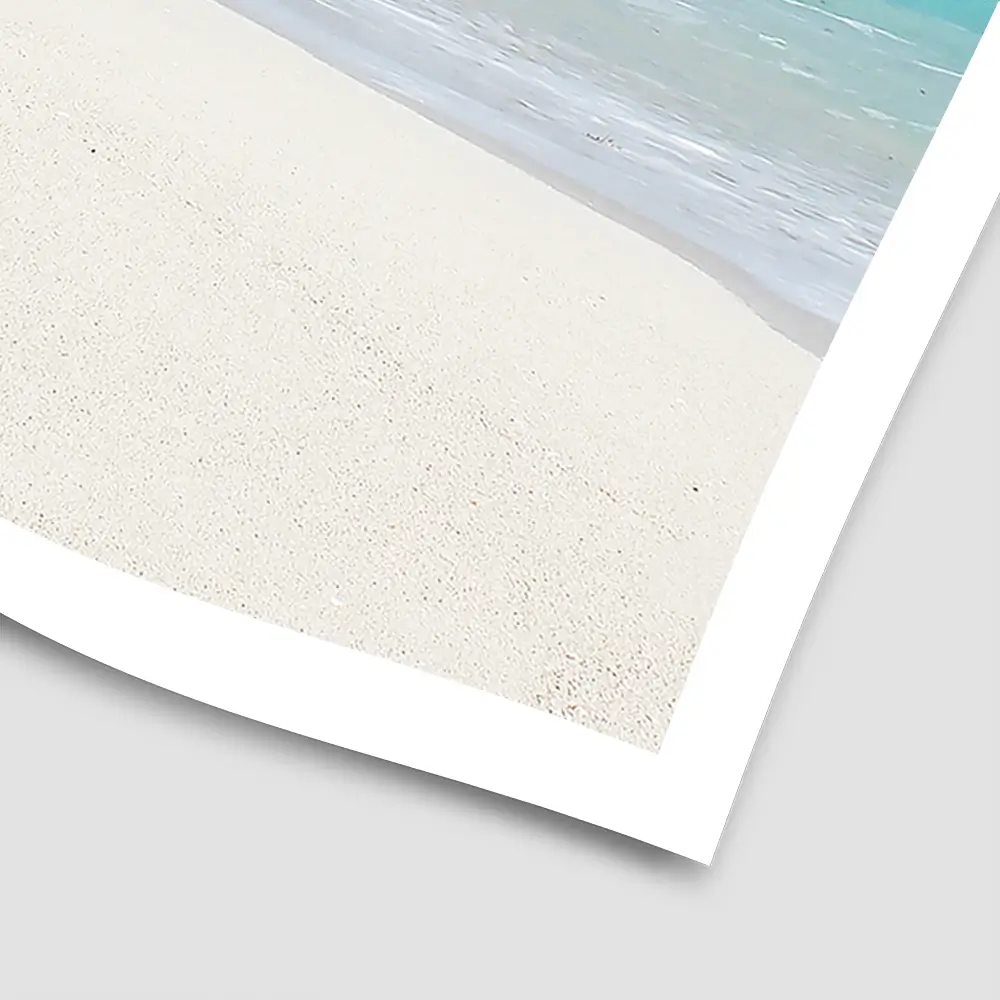 Beautiful Beach Scene Square Art Print Beautiful Beach Scene Square Art Print wall art product Ligia Aguilar / Shutterstock