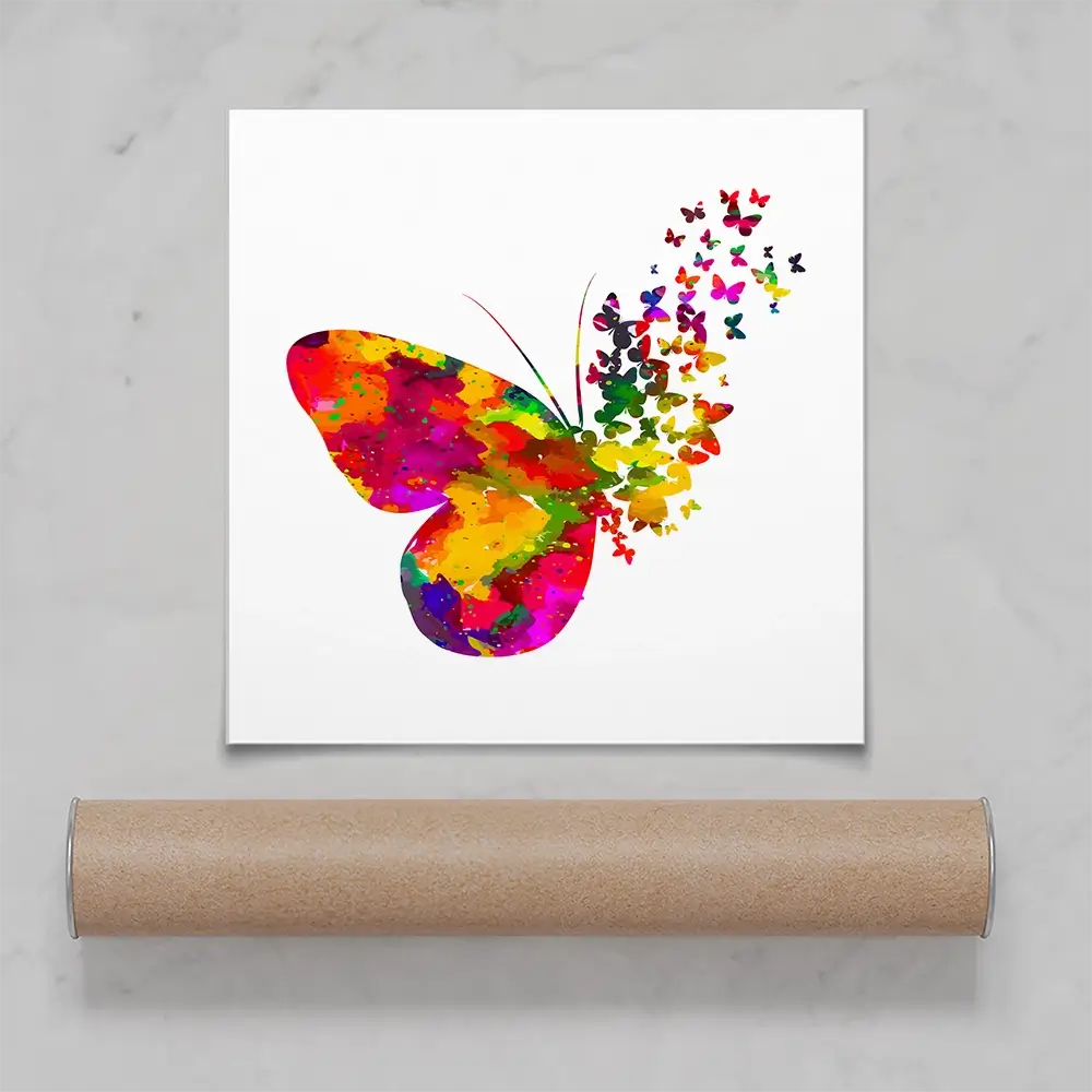 Beautiful Butterfly Square Art Print Beautiful Butterfly Square Art Print wall art product Ihnatovich Maryia / Shutterstock