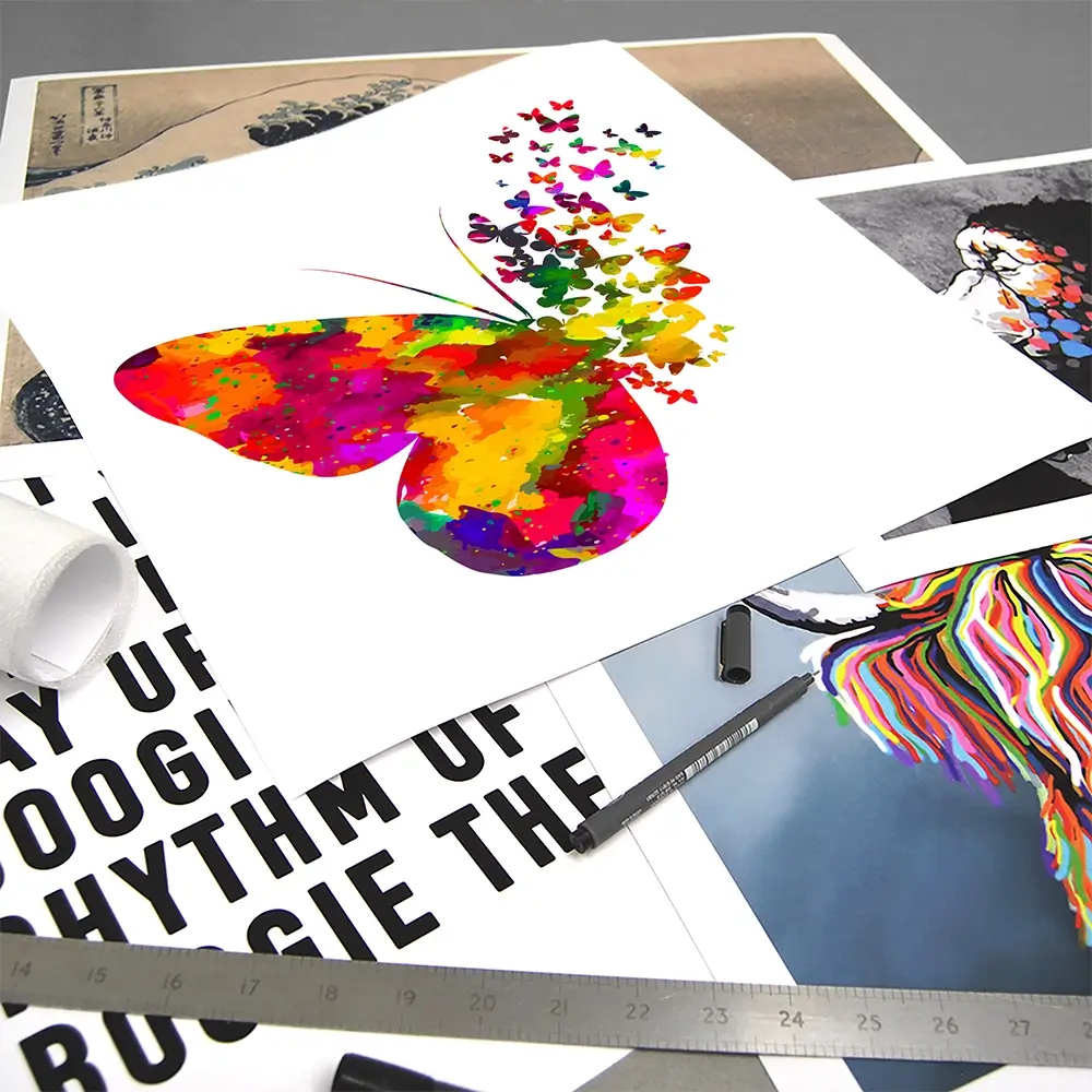 Beautiful Butterfly Square Art Print Beautiful Butterfly Square Art Print wall art product Ihnatovich Maryia / Shutterstock