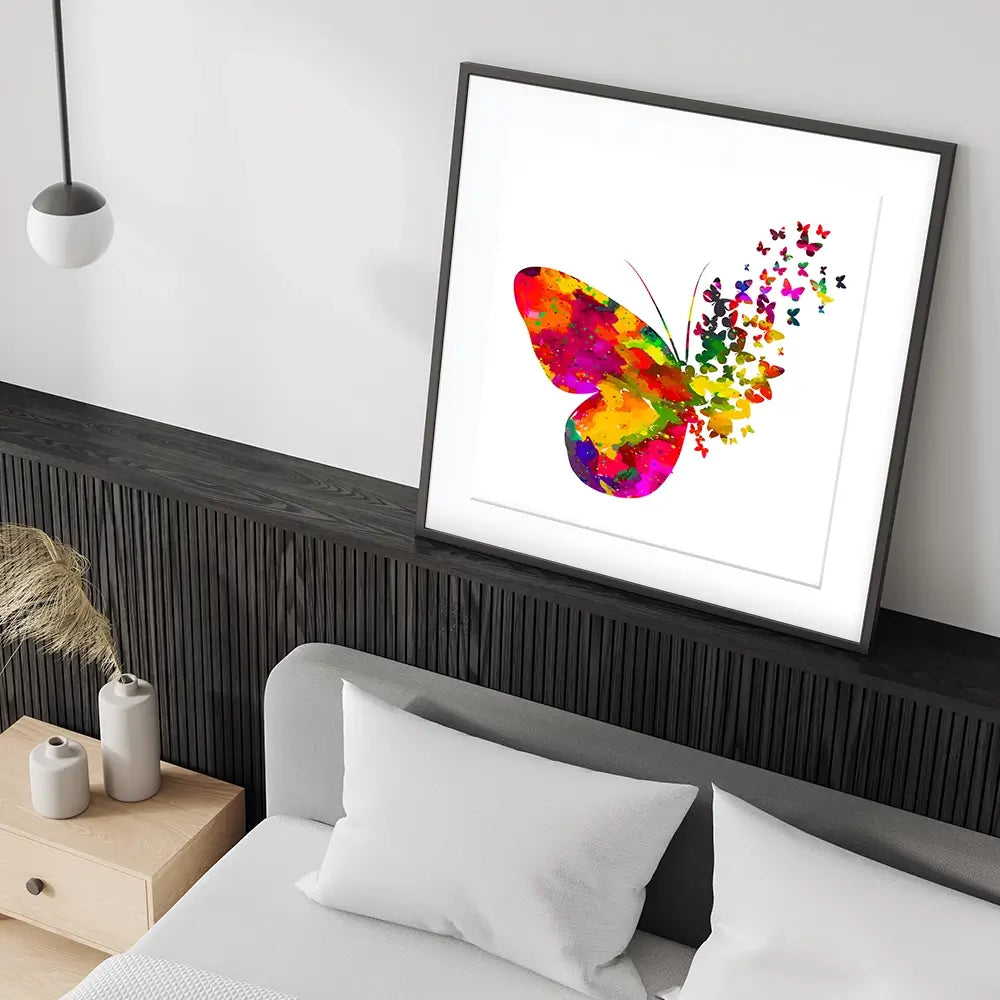 Beautiful Butterfly Square Framed Art Print Beautiful Butterfly Square Framed Art Print wall art product Ihnatovich Maryia / Shutterstock