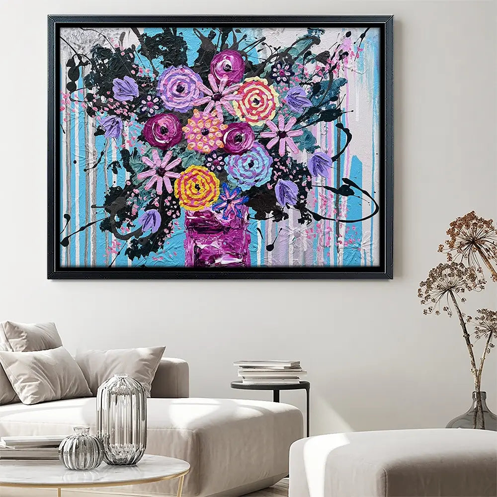 Beautiful Crazy Canvas Print Beautiful Crazy Canvas Print wall art product Jo Mulligan