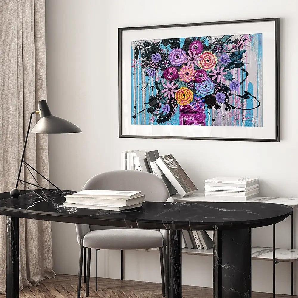 Beautiful Crazy Framed Art Print Beautiful Crazy Framed Art Print wall art product Jo Mulligan