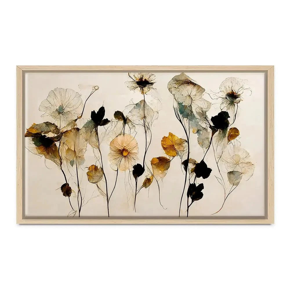 Beautiful Dry Flowers Canvas Print Beautiful Dry Flowers Canvas Print wall art product Treechild