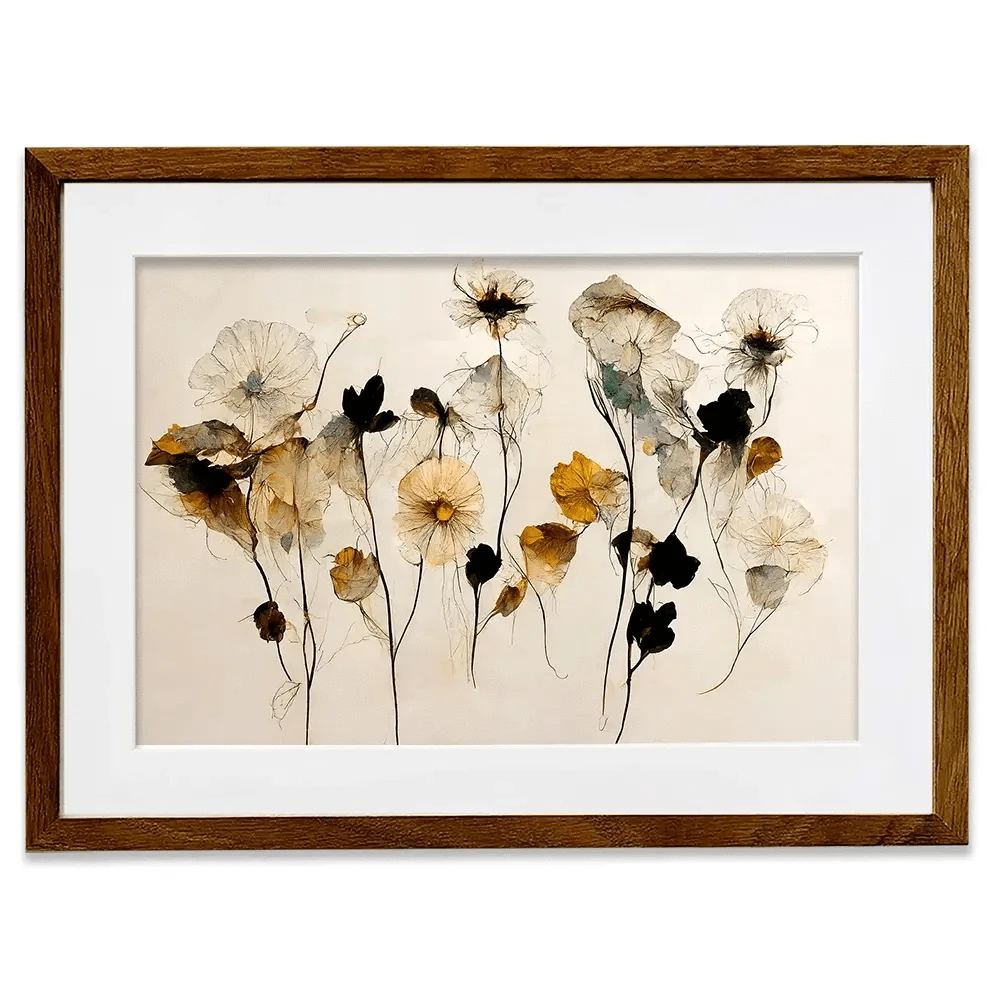 Beautiful Dry Flowers Framed Art Print Beautiful Dry Flowers Framed Art Print wall art product Treechild
