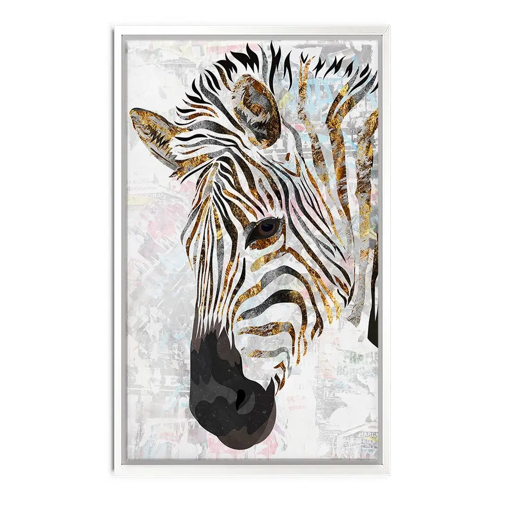 Beautiful Zebra Canvas Print Beautiful Zebra Canvas Print wall art product Sarah Manovski