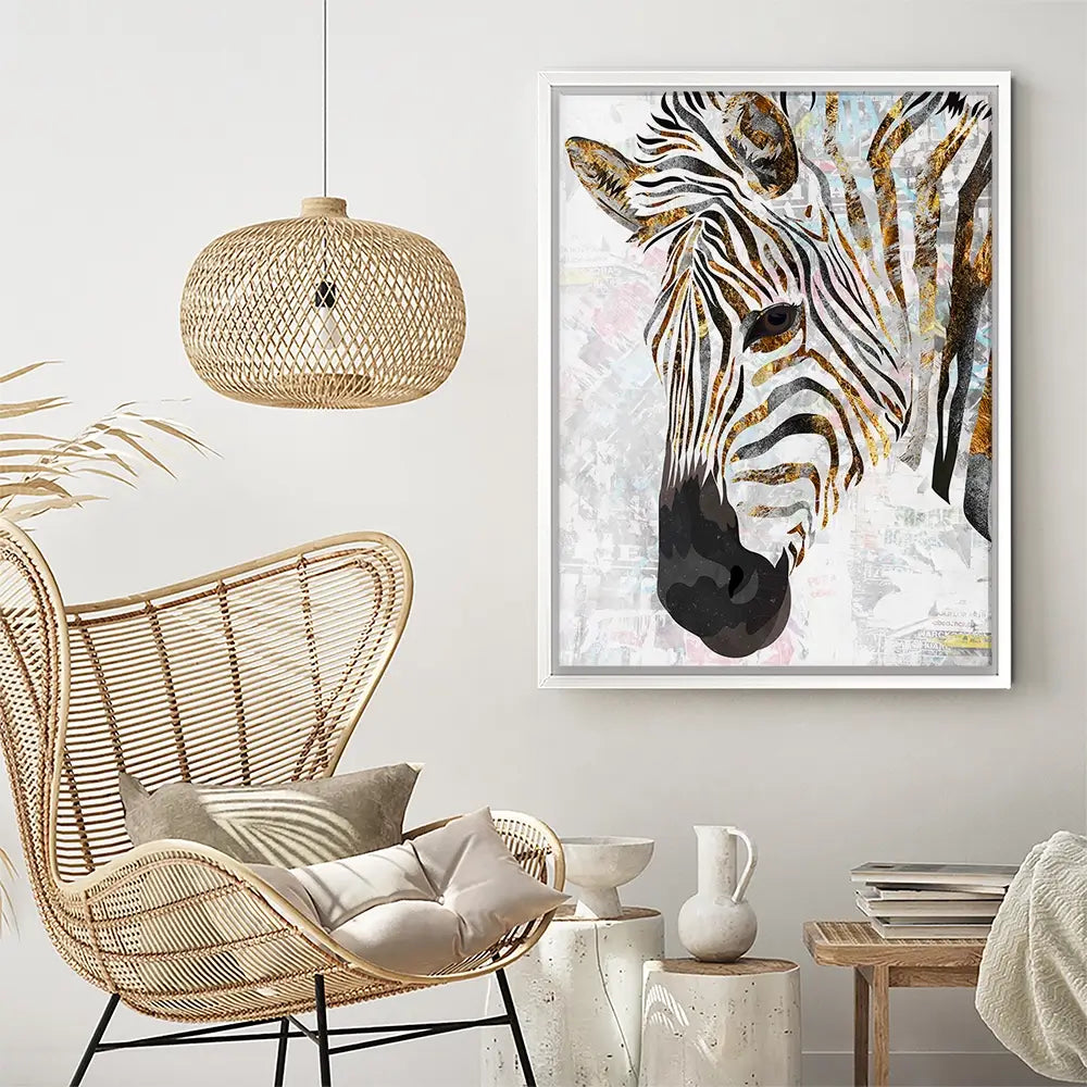 Beautiful Zebra Canvas Print Beautiful Zebra Canvas Print wall art product Sarah Manovski