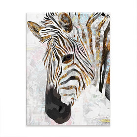 Beautiful Zebra Canvas Print Beautiful Zebra Canvas Print wall art product Sarah Manovski
