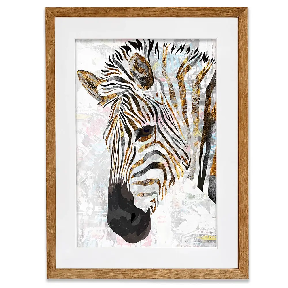 Beautiful Zebra Framed Art Print Beautiful Zebra Framed Art Print wall art product Sarah Manovski
