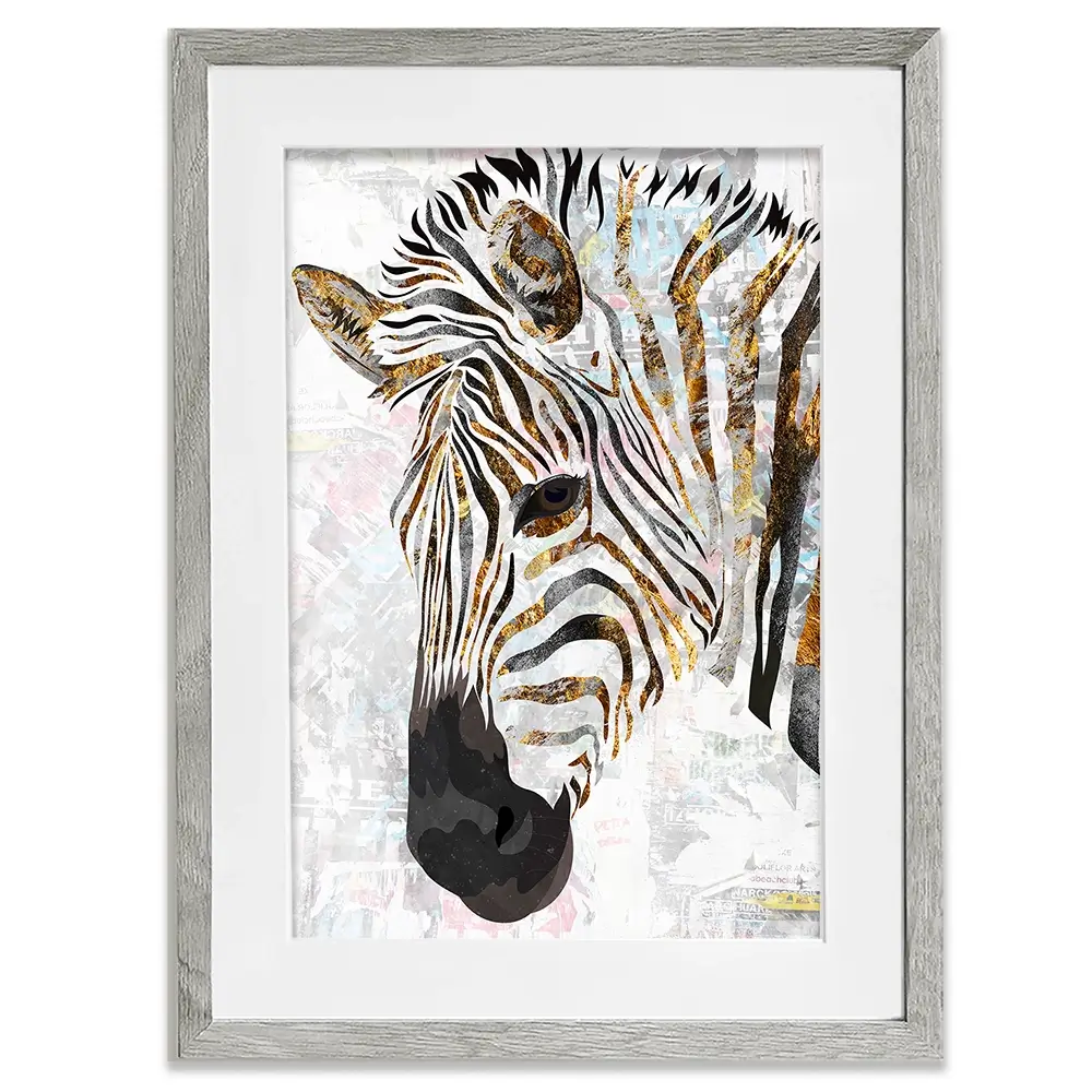 Beautiful Zebra Framed Art Print Beautiful Zebra Framed Art Print wall art product Sarah Manovski