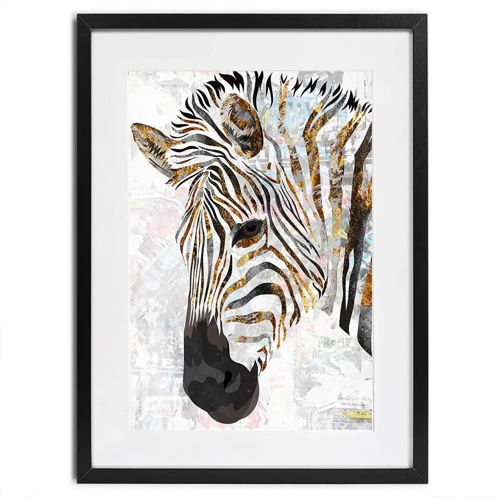 Beautiful Zebra Framed Art Print Beautiful Zebra Framed Art Print wall art product Sarah Manovski
