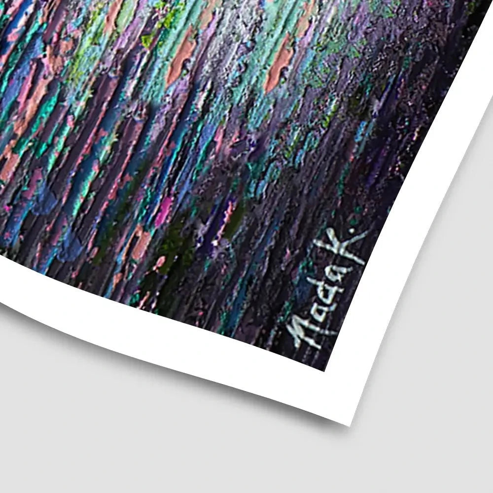 Beauty In The Puddle Art Print Beauty In The Puddle Art Print wall art product Nada Khatib