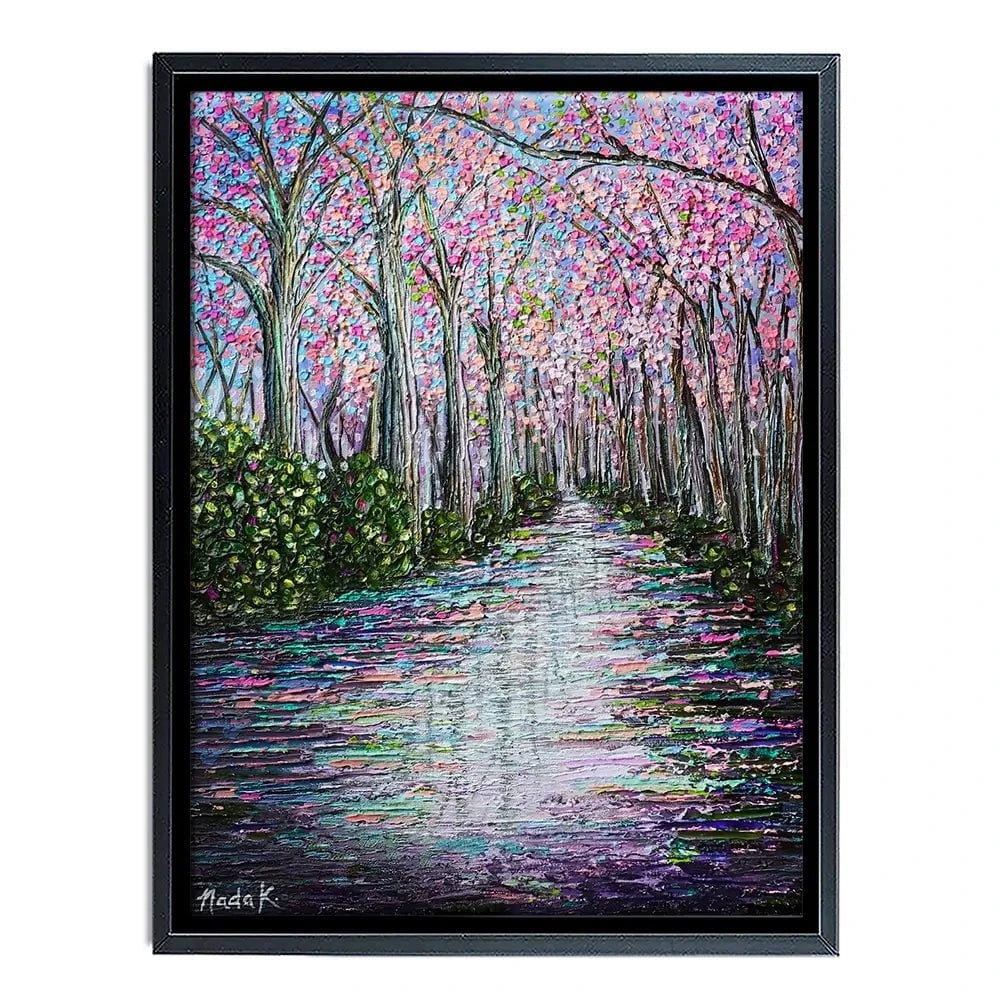 Beauty In The Puddle Canvas Print Beauty In The Puddle Canvas Print wall art product Nada Khatib