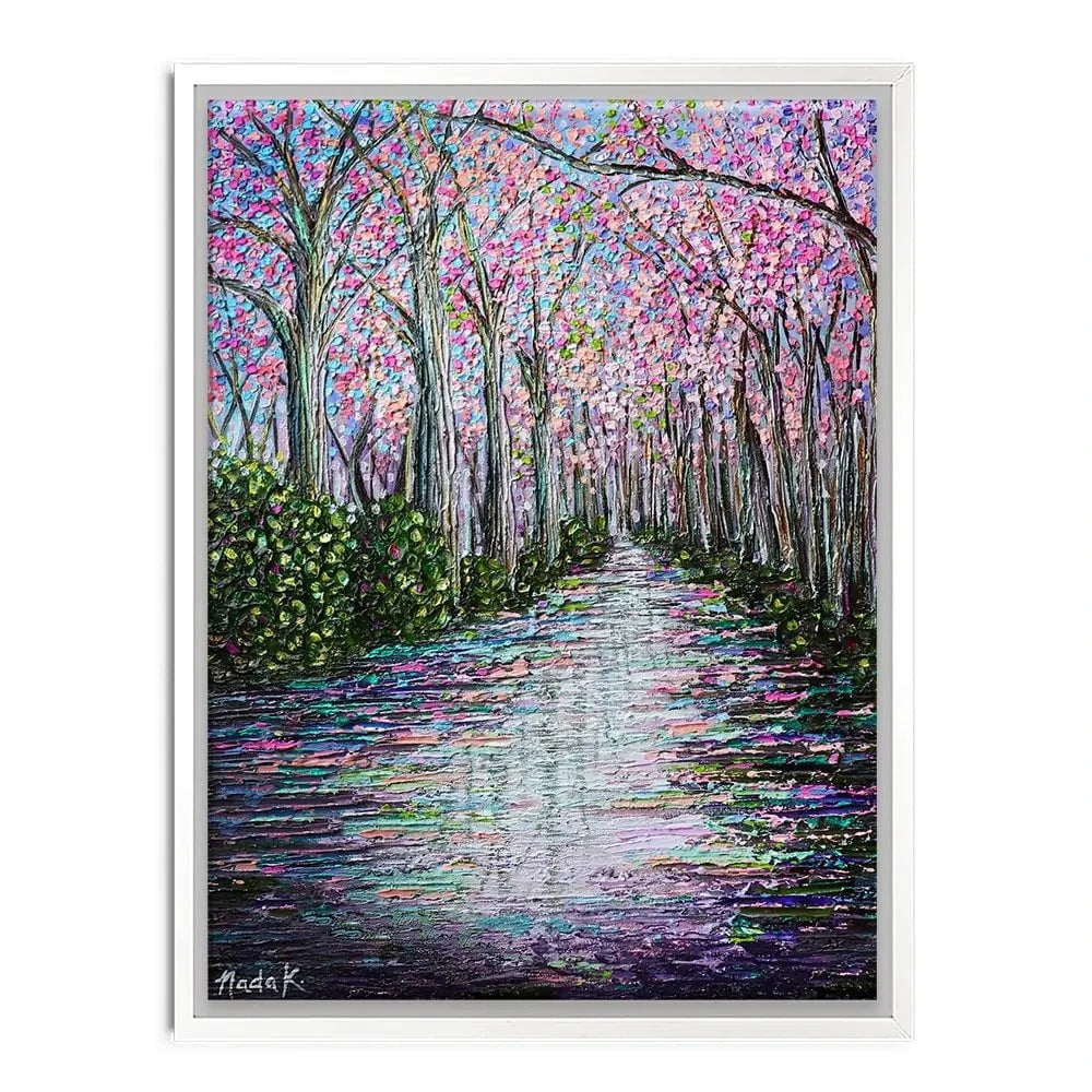 Beauty In The Puddle Canvas Print Beauty In The Puddle Canvas Print wall art product Nada Khatib