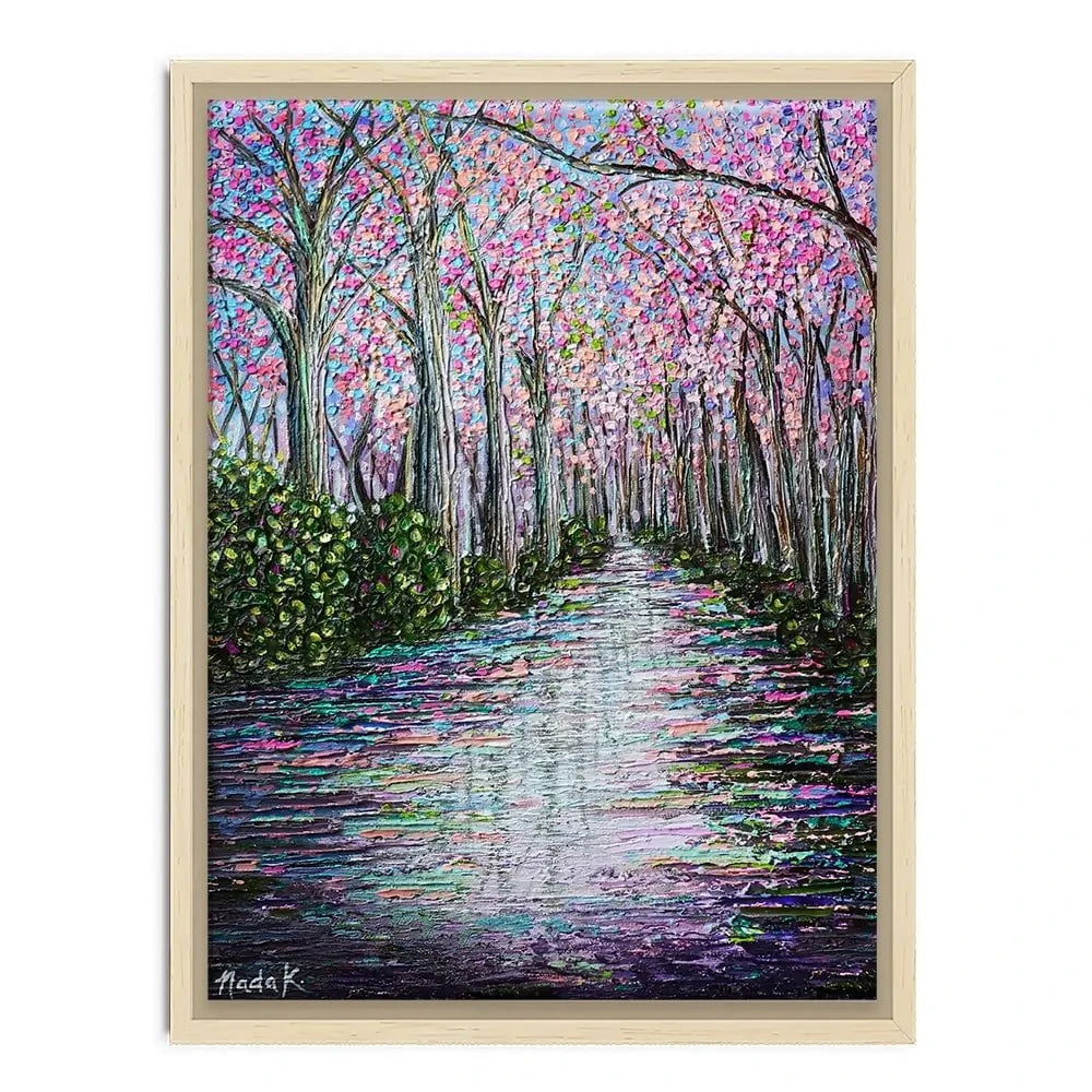 Beauty In The Puddle Canvas Print Beauty In The Puddle Canvas Print wall art product Nada Khatib