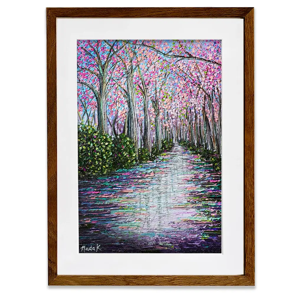 Beauty In The Puddle Framed Art Print Beauty In The Puddle Framed Art Print wall art product Nada Khatib