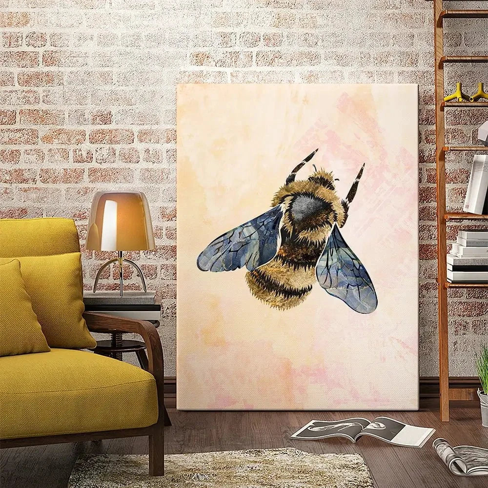 Bee-autiful Canvas Print Bee-autiful Canvas Print wall art product Sarah Manovski