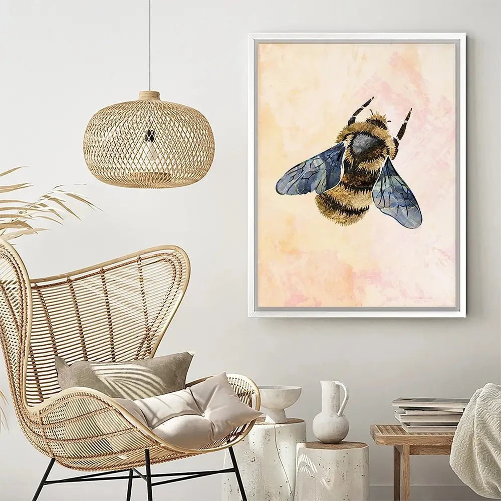 Bee-autiful Canvas Print Bee-autiful Canvas Print wall art product Sarah Manovski