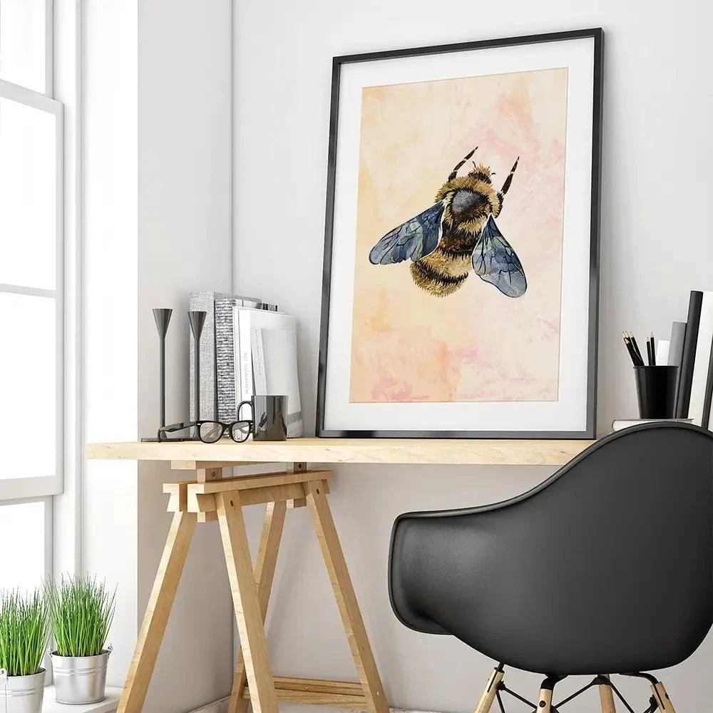 Bee-autiful Framed Art Print Bee-autiful Framed Art Print wall art product Sarah Manovski