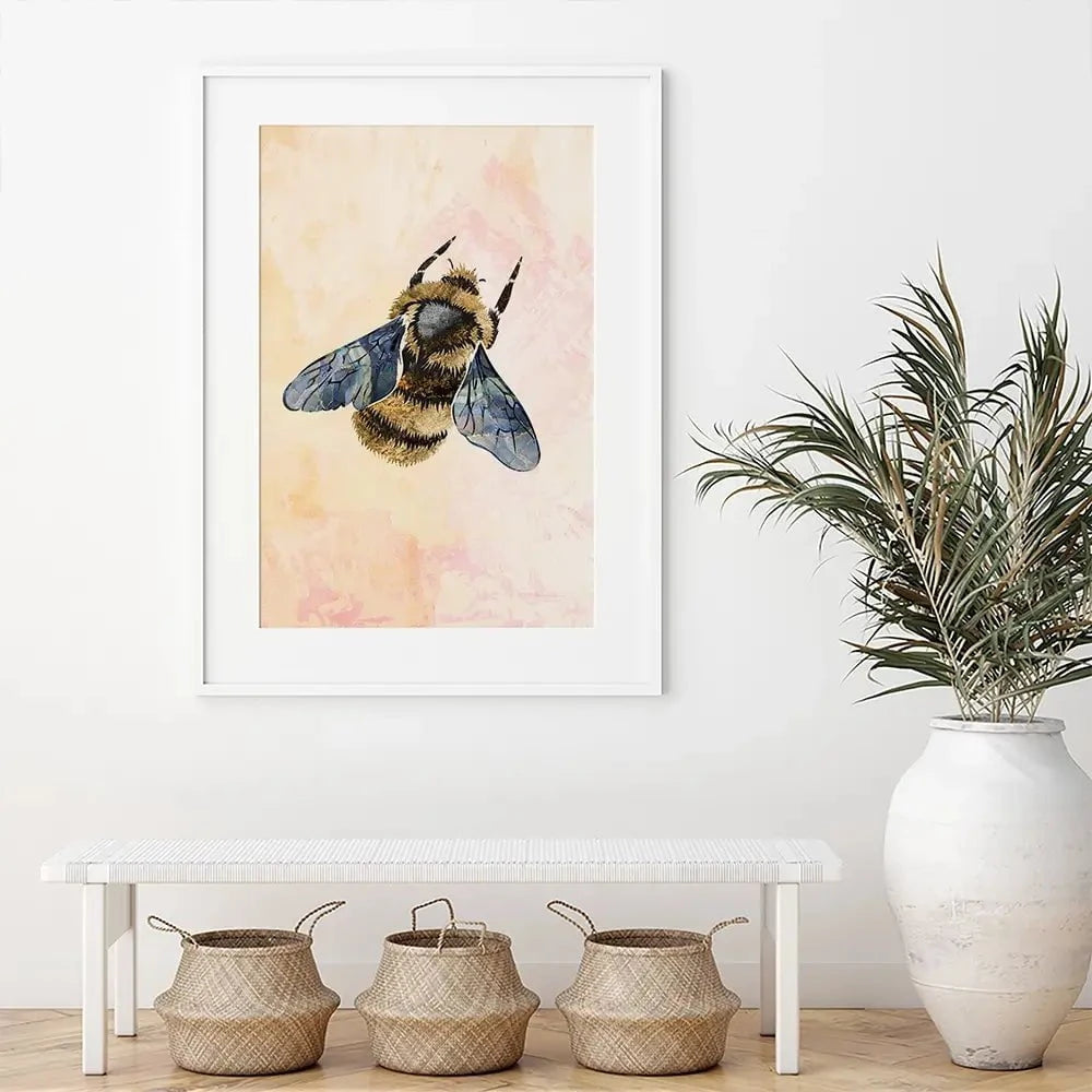 Bee-autiful Framed Art Print Bee-autiful Framed Art Print wall art product Sarah Manovski