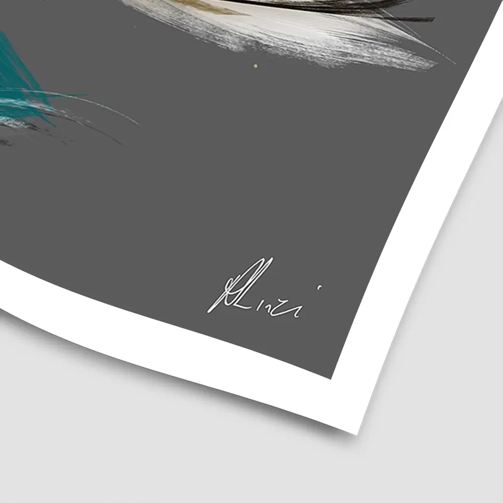 Bee In Flight Square Art Print Bee In Flight Square Art Print wall art product Aimee Linzi